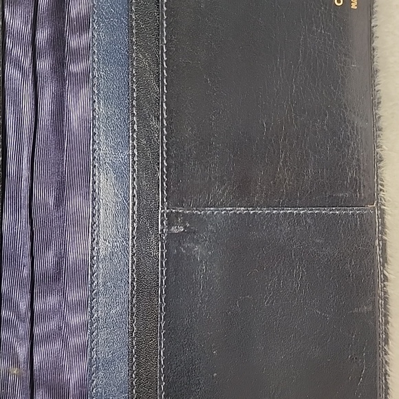 Authentic Celine Canvas and Leather Long Wallet/Checkbook Holder - Picture 9 of 10